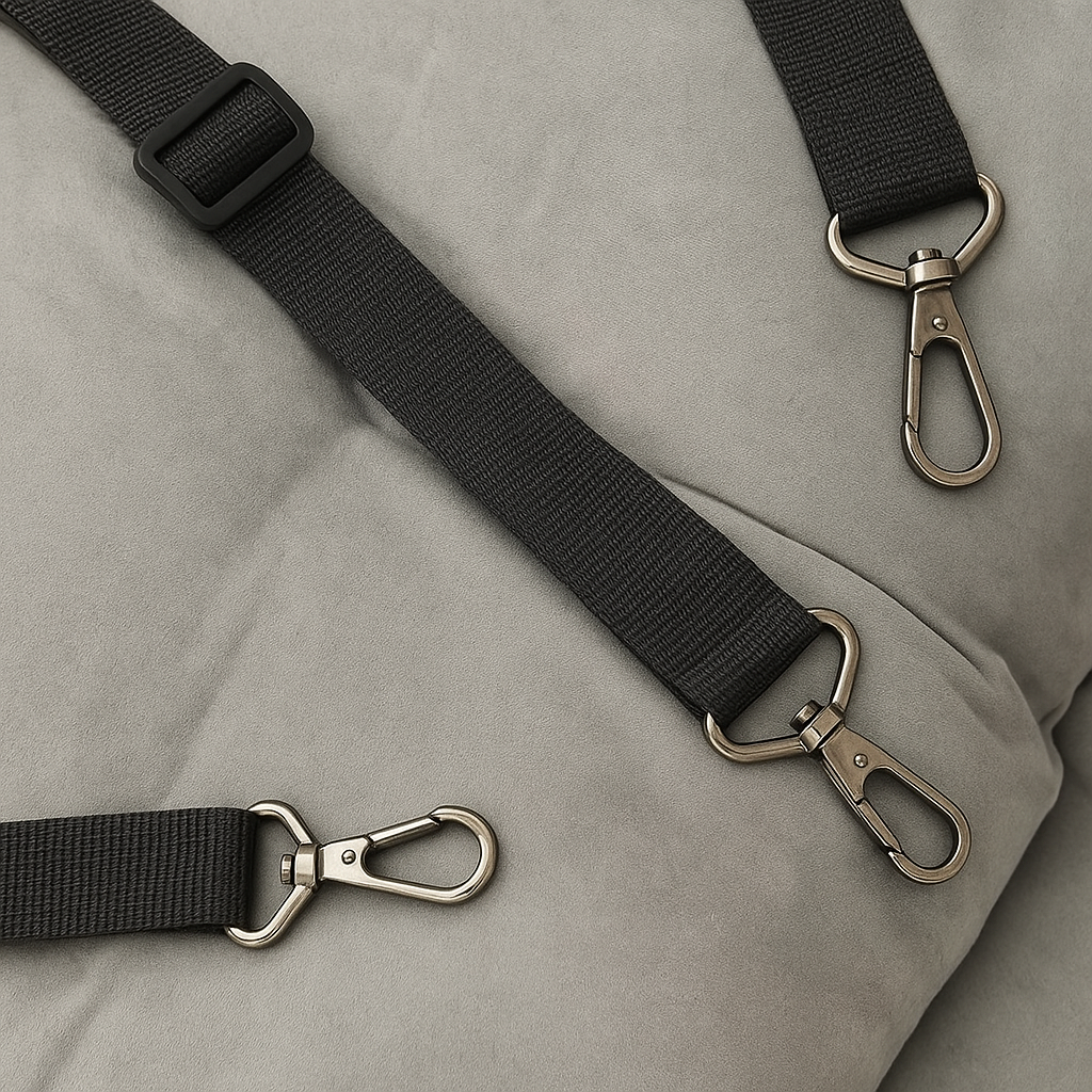 Wygodne, premium legowisko samochodowe dla psa